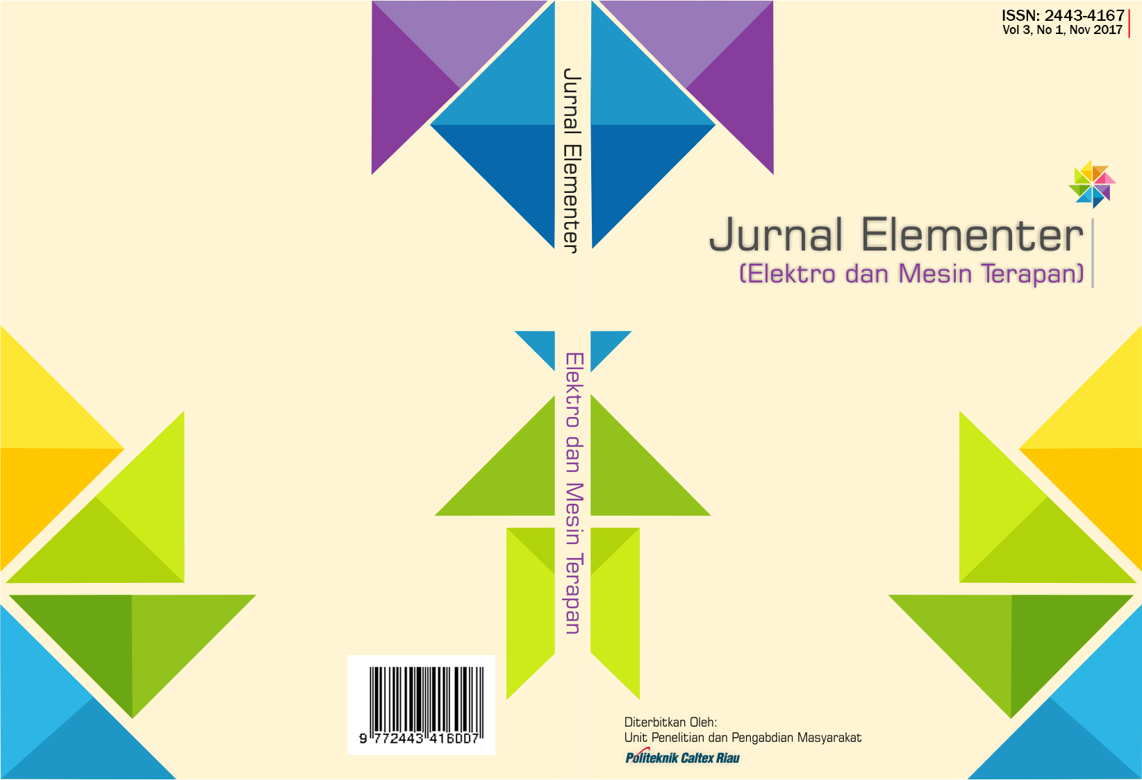 					View Vol. 3 No. 1 (2017): Jurnal Elektro dan Mesin Terapan (ELEMENTER)
				